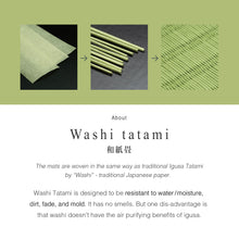 Load image into Gallery viewer, Borderless washi tatami